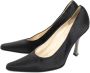 Prada Vintage Pre-owned Satin heels Black Dames - Thumbnail 3
