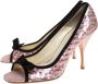 Prada Vintage Pre-owned Satin heels Pink Dames - Thumbnail 3