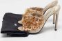 Prada Vintage Pre-owned Satin sandals Beige Dames - Thumbnail 8