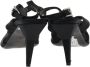 Prada Vintage Pre-owned Satin sandals Black Dames - Thumbnail 4