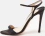 Prada Vintage Pre-owned Satin sandals Black Dames - Thumbnail 2