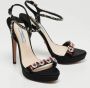 Prada Vintage Pre-owned Satin sandals Black Dames - Thumbnail 4