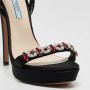Prada Vintage Pre-owned Satin sandals Black Dames - Thumbnail 8
