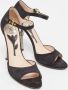 Prada Vintage Pre-owned Satin sandals Black Dames - Thumbnail 4