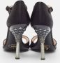 Prada Vintage Pre-owned Satin sandals Black Dames - Thumbnail 5
