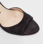 Prada Vintage Pre-owned Satin sandals Black Dames - Thumbnail 8