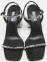 Prada Vintage Pre-owned Satin sandals Black Dames - Thumbnail 2