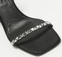Prada Vintage Pre-owned Satin sandals Black Dames - Thumbnail 6