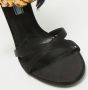 Prada Vintage Pre-owned Satin sandals Black Dames - Thumbnail 5