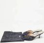 Prada Vintage Pre-owned Satin sandals Blue Dames - Thumbnail 9