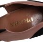 Prada Vintage Pre-owned Satin sandals Brown Dames - Thumbnail 6