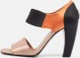 Prada Vintage Pre-owned Satin sandals Orange Dames - Thumbnail 2