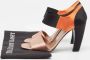 Prada Vintage Pre-owned Satin sandals Orange Dames - Thumbnail 9