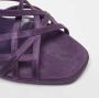 Prada Vintage Pre-owned Satin sandals Purple Dames - Thumbnail 7