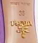 Prada Vintage Pre-owned Satin sandals Purple Dames - Thumbnail 8