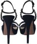 Prada Vintage Pre-owned Silk sandals Black Dames - Thumbnail 4