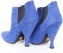 Prada Vintage Pre-owned Suede boots Blue Dames - Thumbnail 3