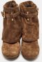 Prada Vintage Pre-owned Suede boots Brown Dames - Thumbnail 3