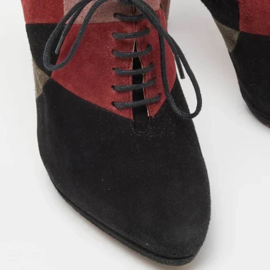Prada Vintage Pre-owned Suede boots Multicolor Dames