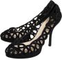Prada Vintage Pre-owned Suede heels Black Dames - Thumbnail 3