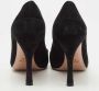 Prada Vintage Pre-owned Suede heels Black Dames - Thumbnail 5