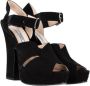 Prada Vintage Pre-owned Suede heels Black Dames - Thumbnail 3