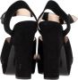 Prada Vintage Pre-owned Suede heels Black Dames - Thumbnail 4