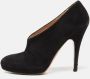 Prada Vintage Pre-owned Suede heels Black Dames - Thumbnail 2