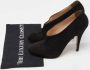 Prada Vintage Pre-owned Suede heels Black Dames - Thumbnail 9