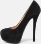 Prada Vintage Pre-owned Suede heels Black Dames - Thumbnail 2