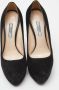 Prada Vintage Pre-owned Suede heels Black Dames - Thumbnail 3
