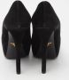 Prada Vintage Pre-owned Suede heels Black Dames - Thumbnail 5