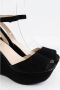 Prada Vintage Pre-owned Suede heels Black Dames - Thumbnail 3
