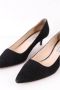 Prada Vintage Pre-owned Suede heels Black Dames - Thumbnail 4