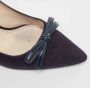 Prada Vintage Pre-owned Suede heels Blue Dames - Thumbnail 7