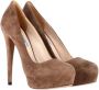 Prada Vintage Pre-owned Suede heels Brown Dames - Thumbnail 2