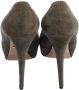 Prada Vintage Pre-owned Suede heels Gray Dames - Thumbnail 4