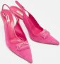 Prada Vintage Pre-owned Suede heels Pink Dames - Thumbnail 4