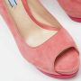 Prada Vintage Pre-owned Suede heels Pink Dames - Thumbnail 8