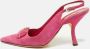 Prada Vintage Pre-owned Suede heels Pink Dames - Thumbnail 2