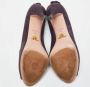 Prada Vintage Pre-owned Suede heels Purple Dames - Thumbnail 6