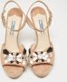 Prada Vintage Pre-owned Suede sandals Beige Dames - Thumbnail 3
