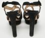 Prada Vintage Pre-owned Suede sandals Black Dames - Thumbnail 6