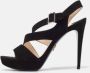 Prada Vintage Pre-owned Suede sandals Black Dames - Thumbnail 2