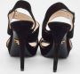 Prada Vintage Pre-owned Suede sandals Black Dames - Thumbnail 5