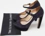 Prada Vintage Pre-owned Suede sandals Blue Dames - Thumbnail 9