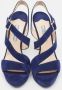 Prada Vintage Pre-owned Suede sandals Blue Dames - Thumbnail 3
