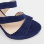 Prada Vintage Pre-owned Suede sandals Blue Dames - Thumbnail 7