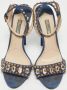 Prada Vintage Pre-owned Suede sandals Blue Dames - Thumbnail 2