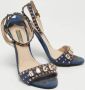 Prada Vintage Pre-owned Suede sandals Blue Dames - Thumbnail 3